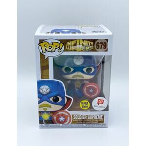 Marvel Infinity Warps Soldier Supreme Glow in the Dark Walgreens Excl Funko Pop